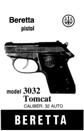 Beretta 3032 Tomcat Beretta 3032 Tomcat User Manual
