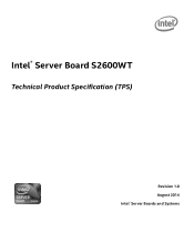 Intel R2000WT Technical Product Specification