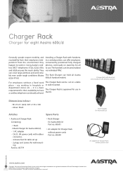 Aastra 600c Datasheet Charger Rack Aastra 600c/d