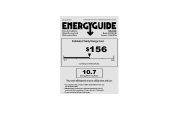 Frigidaire FFRH1822R2 Energy Guide