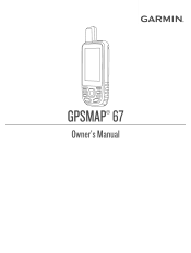 Garmin GPSMAP 67 Owners Manual