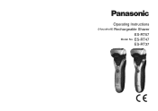 Panasonic ES-RT37-S Operating Instructions