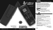 Cobra CXR925 CXR925_MANL