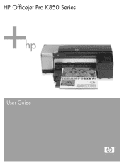 HP Officejet K800 User's Guide