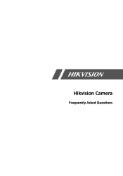 Hikvision DS-2DE4425IW-DE DS-2CD2387G2-LU FAQ