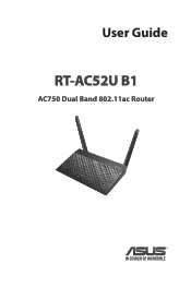 Asus RT-AC52U B1 users manual in English