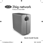 Lacie 2big Spare Drive 500 GB 1 TB 2TB 3TB Quick Installation Guide