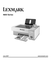 Lexmark X4850 User's Guide