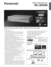 Panasonic WJ-NV300 Brochure