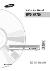 Samsung DVD-HR720 Quick Guide (easy Manual) (ver.1.0) (English)