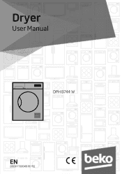 Beko DPH8744 Owners Manual