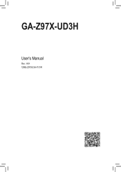 Gigabyte GA-Z97X-UD3H User Manual
