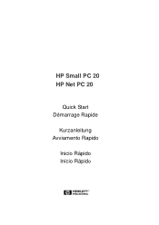 HP Net PC 20 HP Net PC20, Quick Start Guide