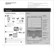 Lenovo ThinkPad G40 (Brazilian Portuguese) Setup Guide for ThinkPad G40, G41