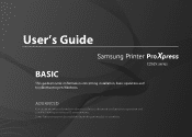Samsung ProXpress SL-C2620 User Manual Ver.1.0 (English)