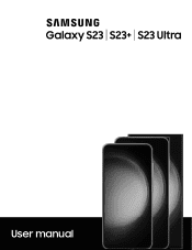 Samsung Galaxy S23 Ultra Visible User Manual