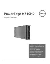 Dell PowerEdge M710HD Technical Guide
