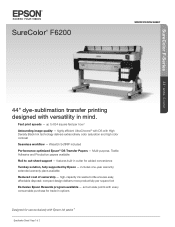 Epson F6200 Product Specifications
