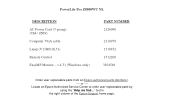 Epson PowerLite Pro Z8000WUNL User Replaceable Parts List