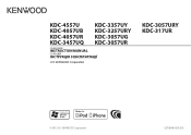 Kenwood KDC-4057UB User Manual 2