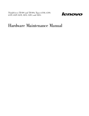 Lenovo ThinkServer TD100 Hardware Maintenance Manual for TD100 and TD100x