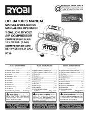 Ryobi P739 Operation Manual