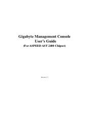 Gigabyte R120-T30 Manual
