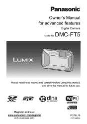 Panasonic DMC-FT5 DMC-FT5A Advanced Features Manuals