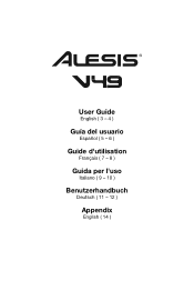 Alesis V49 User Manual