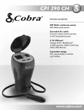 Cobra CPI 290CH CPI 290CH Features & Specs