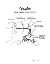 Fender Fender Texas Specialtrade Strat Pickups Texas Special™ Strat Pickups Wiring Diagram