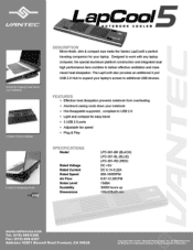 Vantec LPC-501-BL Flyer