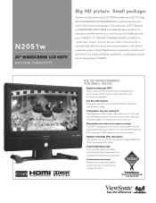 ViewSonic N2051w N2051w PDF Spec Sheet