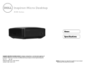 Dell Inspiron 3050 Micro Desktop Inspiron 3050 Specifications