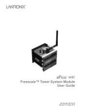 Lantronix xPico Wi-Fi Embedded Wi-Fi Module xPico Wi-Fi Freescale Tower System Module - User Guide