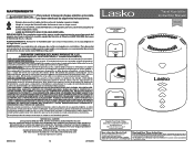 Lasko UH150 User Manual