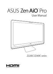 Asus Zen AiO Pro Z240IC ASUS Z220IC_Z240IC user s manual for English