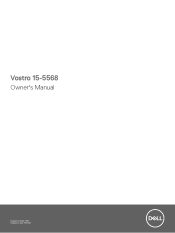 Dell Vostro 15 5568 Vostro 15-5568 Owners Manual