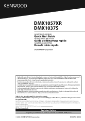 Kenwood DMX1037S Quick Start Guide