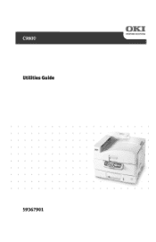 Oki C9800hdn Guide:  Utilities C9800 Series (American English)