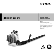Stihl BR 340 Instruction Manual