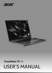 Acer TravelMate P2 14 Intel User Manual