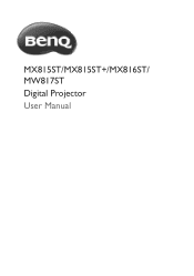 BenQ MW817ST MW817ST User Manual