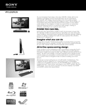 Sony VPCL232FX Marketing Specifications (Black)