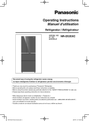 Panasonic NR-D535 Operating Instructions