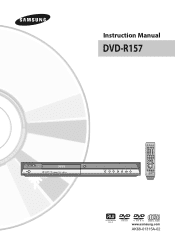 Samsung DVD-R157 Quick Guide (easy Manual) (ver.1.0) (English)