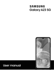 Samsung Galaxy A23 5G ATT User Manual
