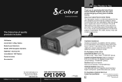Cobra CPI 1090 CPI 1090 - English