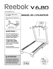 Reebok V 6.80 Treadmill Canadian French Manual