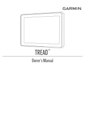 Garmin Tread - Base Edition Owners Manual
